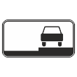 Дорожный знак 8.6.3 «Способ постановки транспортного средства на стоянку» (металл 0,8 мм, I типоразмер: 300х600 мм, С/О пленка: тип А инженерная)